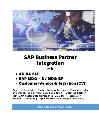 'SAP Business Partner Integration mit ARIBA SLP , SAP MDG und Customer/Vendor-Integration (CVI)'-Cover