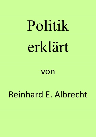 'Politik erklärt'-Cover