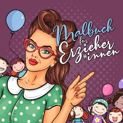 'Cover von Malbuch für Erzieherinnen, Erzieher'-Cover