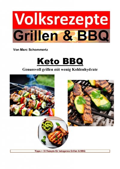 'Keto BBQ – Genussvoll grillen mit wenig Kohlenhydrate'-Cover