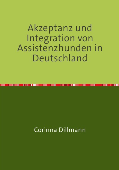 'Akzeptanz und Integration von Assistenzhunden in Deutschland'-Cover