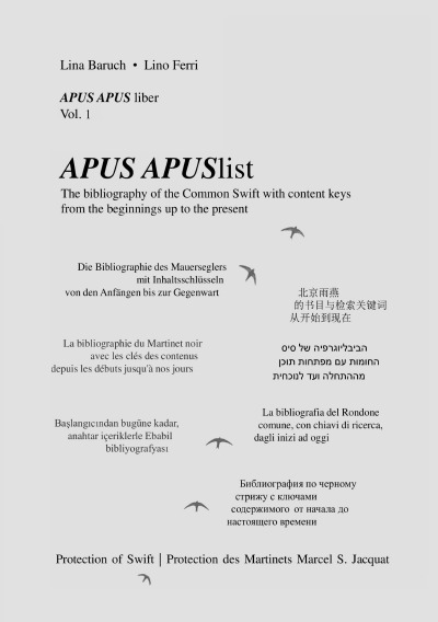 'Cover von APUS APUS liber, vol. 1. APUS APUSlist'-Cover