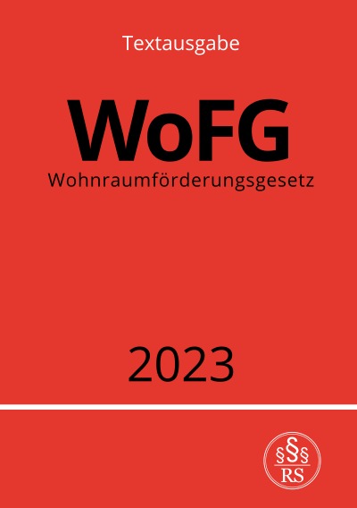 'Wohnraumförderungsgesetz – WoFG 2023'-Cover