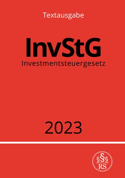 'Investmentsteuergesetz – InvStG 2023'-Cover