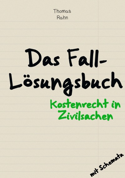 'Fall-Lösungsbuch Kostenrecht in Zivilsachen'-Cover