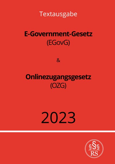 'Cover von E-Government-Gesetz (EGovG) & Onlinezugangsgesetz (OZG)'-Cover