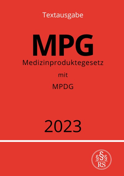 'Cover von Medizinproduktegesetz – MPG'-Cover