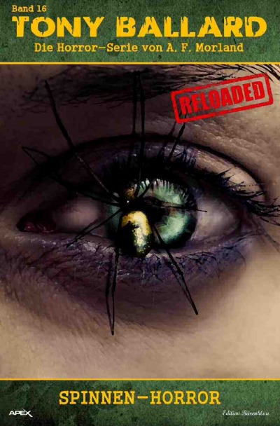 'Cover von Tony Ballard – Reloaded, Band 16: Spinnen-Horror'-Cover