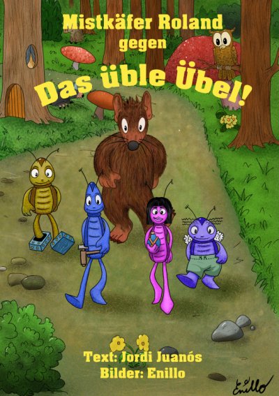 'Cover von Mistkäfer Roland gegen das üble Übel!'-Cover