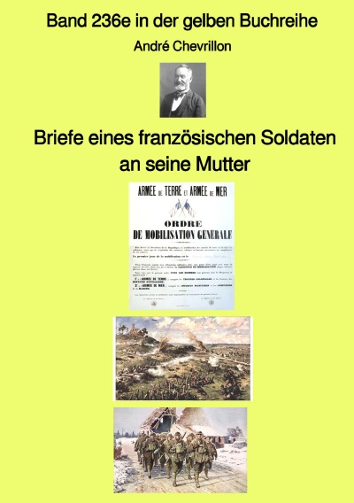 'Briefe eines französischen Soldaten an seine Mutter  –  Band 236e in der gelben Buchreihe – bei Jürgen Ruszkowski'-Cover