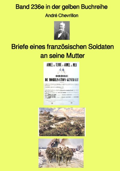 'Briefe eines französischen Soldaten an seine Mutter  –  Band 236e in der gelben Buchreihe – Farbe –  bei Jürgen Ruszkowski'-Cover
