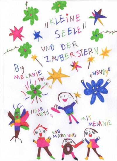 'Cover von „Kleine Seele und der Zauberstab“ / „Magic Stars“ Ein Kinderbuch'-Cover