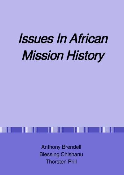 'Issues In African Mission History'-Cover