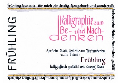 'Cover von Frühling'-Cover