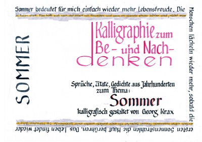 'Cover von Sommer'-Cover