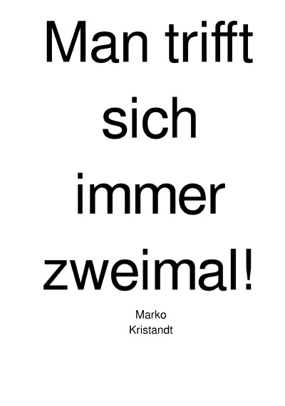 'Cover von Man trifft sich immer zweimal!'-Cover