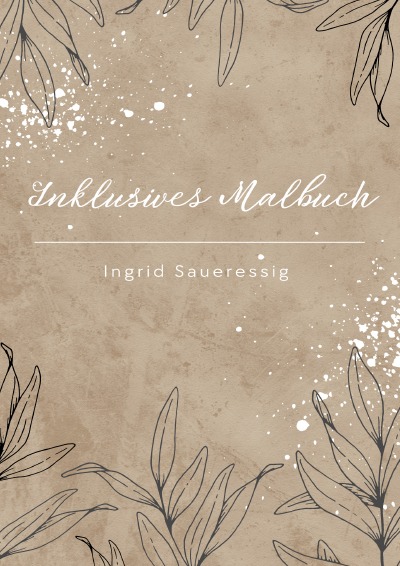 'Inklusives Malbuch'-Cover