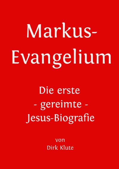 'Markus-Evangelium'-Cover