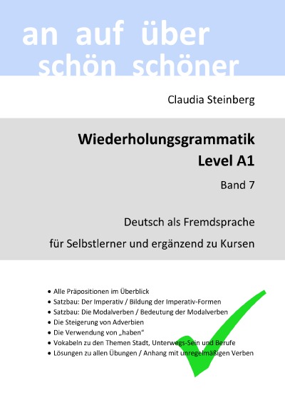 'Cover von DaF – Wiederholungsgrammatik A1 – Band 7'-Cover
