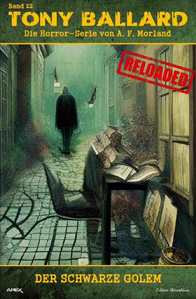 'Tony Ballard – Reloaded, Band 22: Der schwarze Golem'-Cover