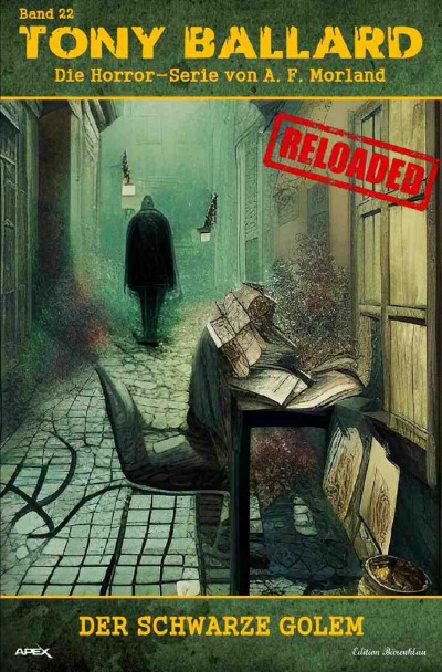 'Cover von Tony Ballard – Reloaded, Band 22: Der schwarze Golem'-Cover