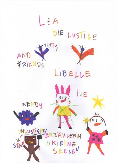 'Cover von Die Abenteuer der lustigen Libelle Lea'-Cover