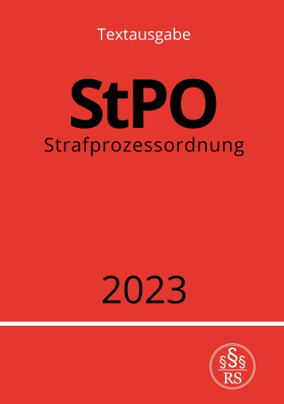 'Strafprozessordnung – StPO 2023'-Cover