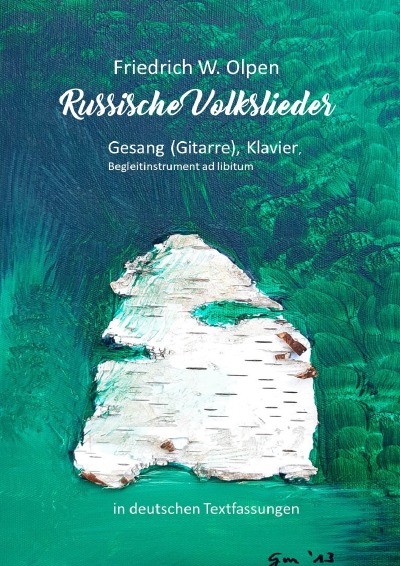 'Russische Volkslieder in deutschen Textfassungen'-Cover