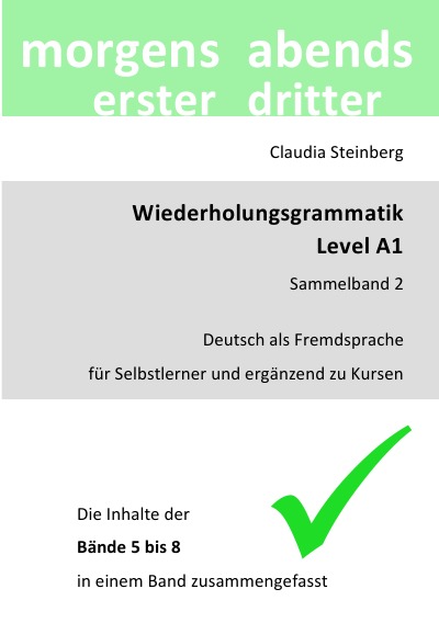 'Cover von DaF – Wiederholungsgrammatik A1 – Sammelband 2'-Cover