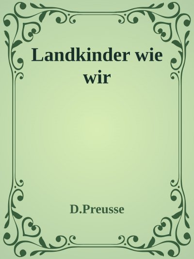 'Cover von Landkinder wie wir'-Cover