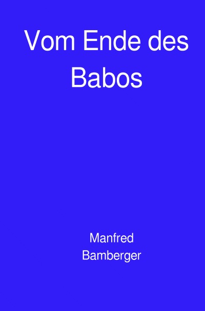 'Vom Ende des Babos'-Cover