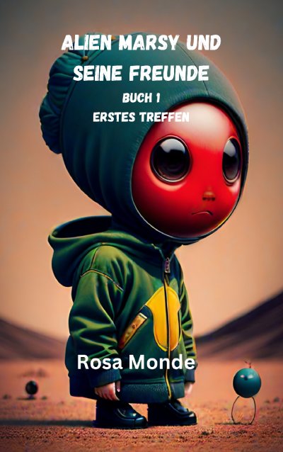 'Alien Marsy und seine Freunde Buch 1 erstes Treffen'-Cover