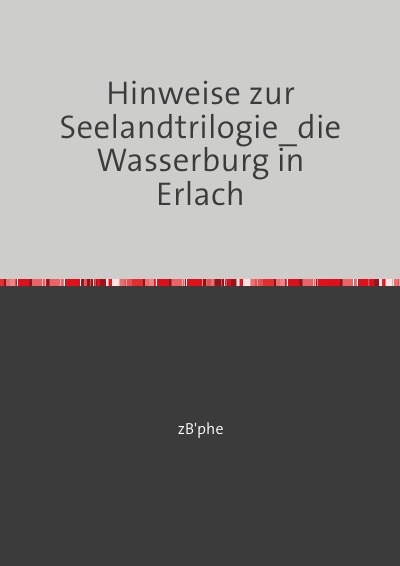 'Cover von Hinweis zur Seelandtrilogie_die Wasserburg in Erlach'-Cover