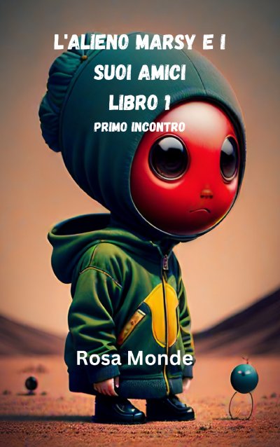 'L’alieno Marsy e i suoi amici'-Cover