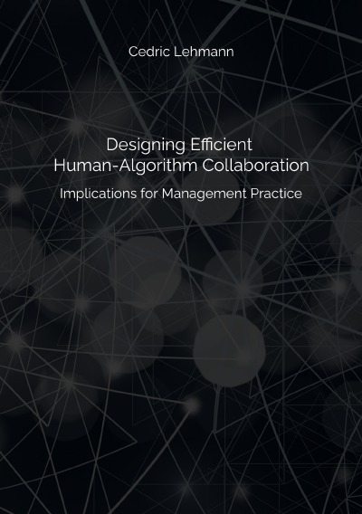 'Designing Efficient Human-Algorithm Collaboration'-Cover