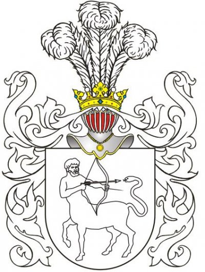 'Cover von Die adlige polnische Familie Hornostaj. The noble Polish family Hornostaj.'-Cover
