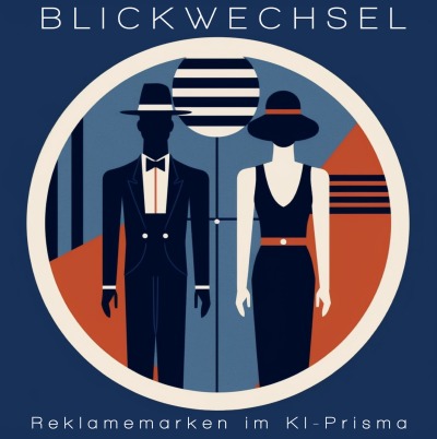 'Cover von Blickwechsel – Reklamemarken im KI-Prisma'-Cover