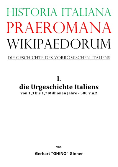 'Cover von Historia Italiana praeromana Wikipaedorum  Die Geschichte des vorrömischen Italiens'-Cover