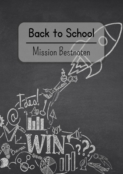 'Notizbuch Mission Bestnoten'-Cover