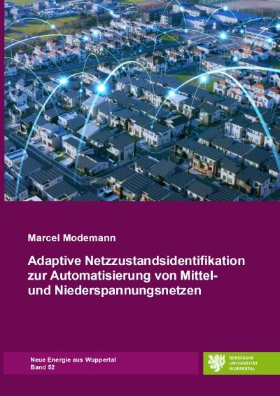 'Adaptive Netzzustandsidentifikation zur Automatisierung von Mittel- und Niederspannungsnetzen'-Cover