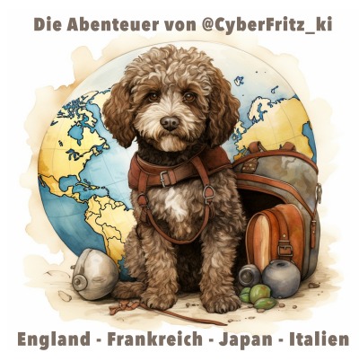 'Die Abenteuer von @CyberFritz_ki'-Cover