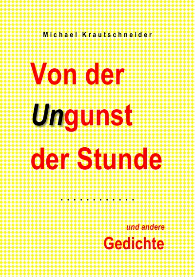 'Von der Ungunst der Stunde'-Cover