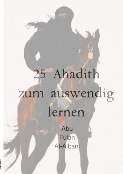 '25 Ahadith zum auswendig lernen'-Cover