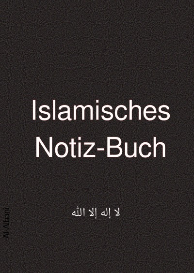 'Islamisches Notiz-Buch'-Cover