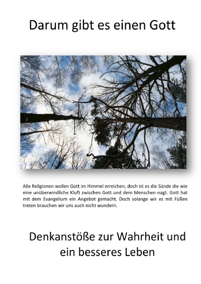 'Cover von Darum gibt es einen Gott'-Cover