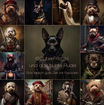 '@CyberFritz_ki und das bunte Rudel'-Cover