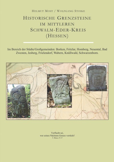 'Cover von Historische Grenzsteine im mittleren Schwalm-Eder-Kreis (Hessen)'-Cover