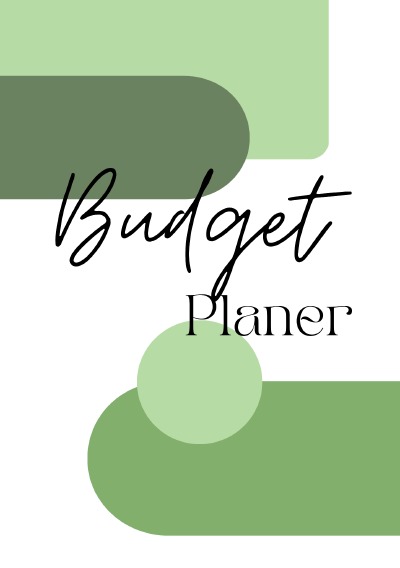 'Budget Planer – für 12 Monate'-Cover