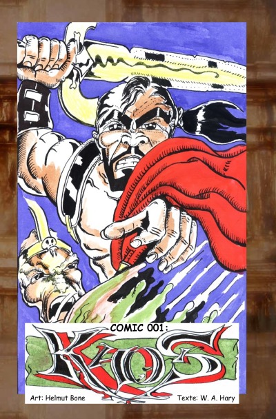 'Comic 001: KAOS'-Cover