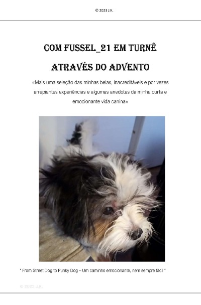 'Cover von Com Fussel_21 em turnê através do avento'-Cover